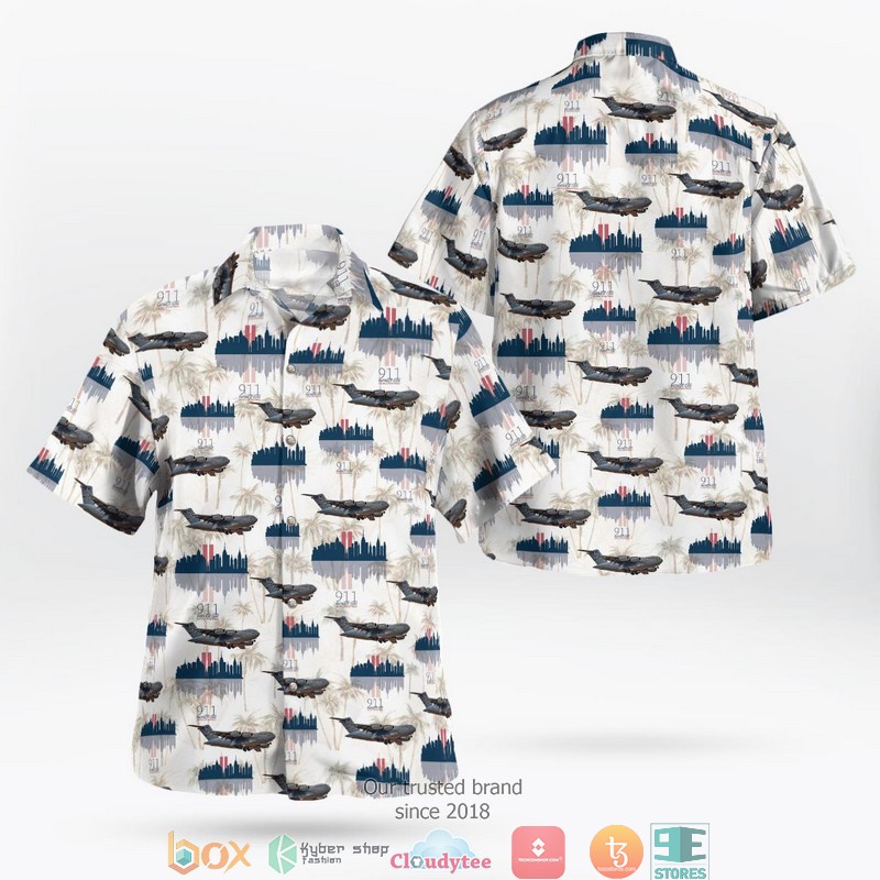 Air Force Boeing KC-135R Hawaiian Shirt