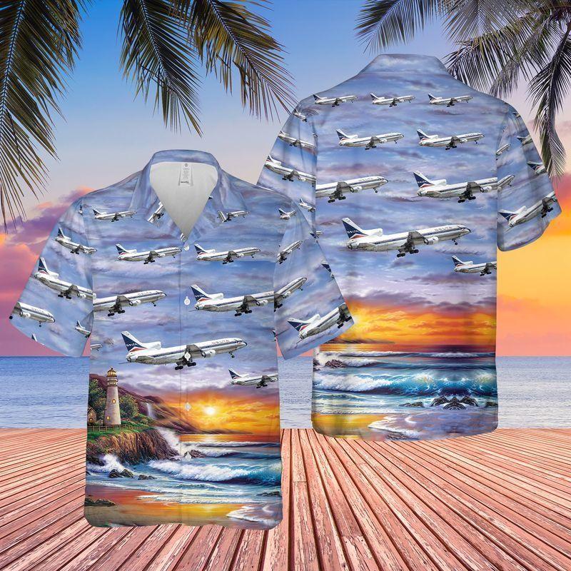 Air France Concorde Hawaiian Shirt