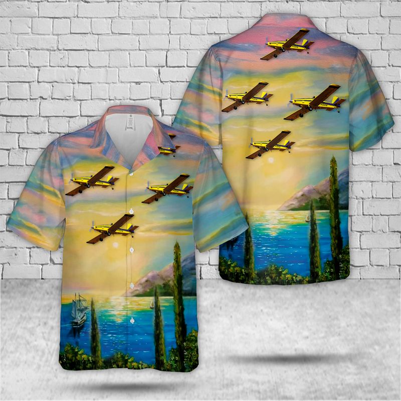 Air Tractor AT-502 Hawaiian Shirt