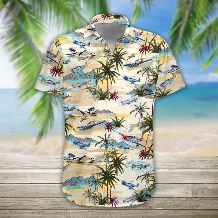 Aircraft F106 Hawaiian Shirt For Men Women