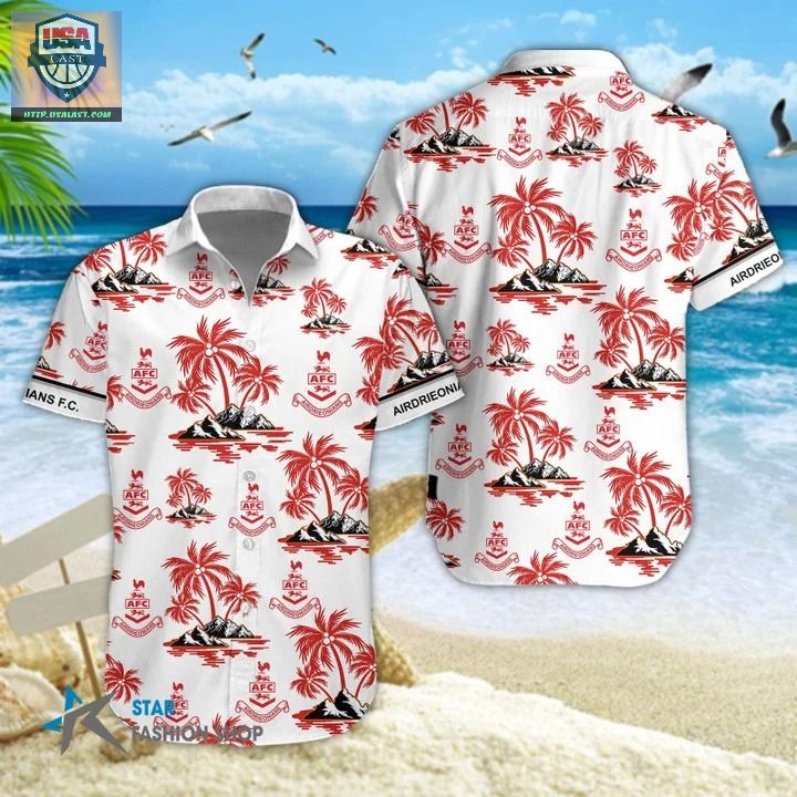 Airdrieonians F.C Parrot Hawaiian Shirt