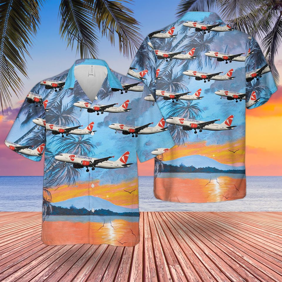 Airlines Bombardier Hawaiian Shirt For Men Women