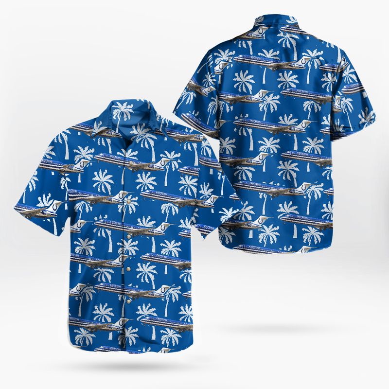 AirTran Airways Boeing 717-231 Indianapolis Colts Livery Hawaiian Shirt