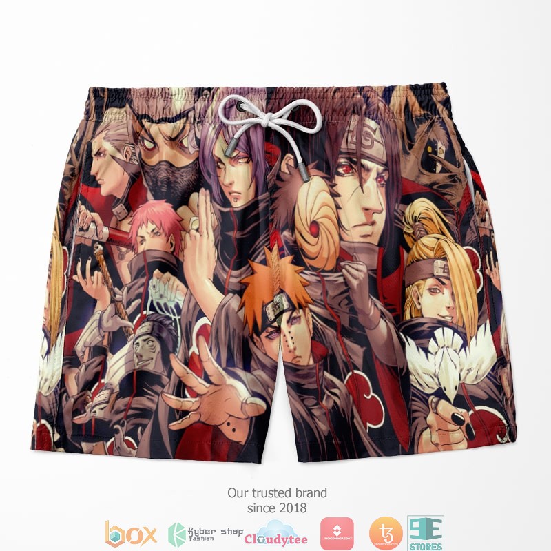 Akatsuki Band of Brothers Naruto Shorts