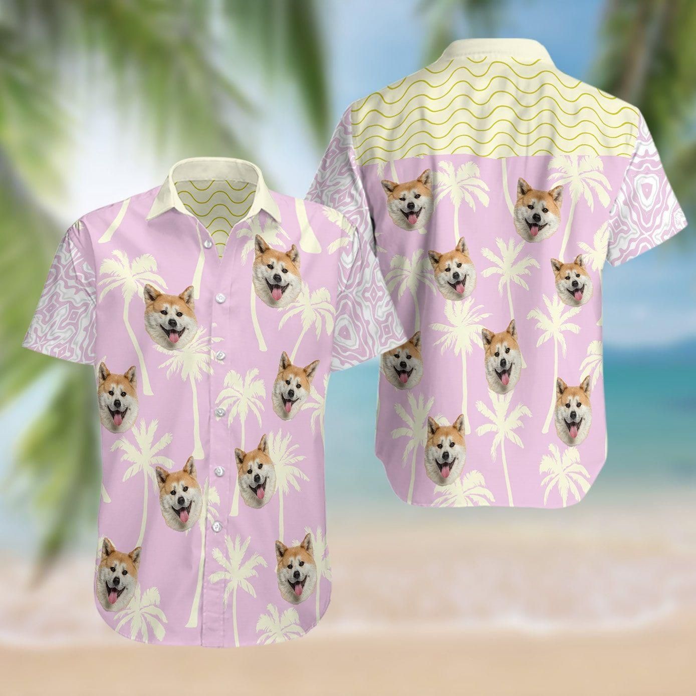 Akita Vacation Hawaiian Shirt For Men Women