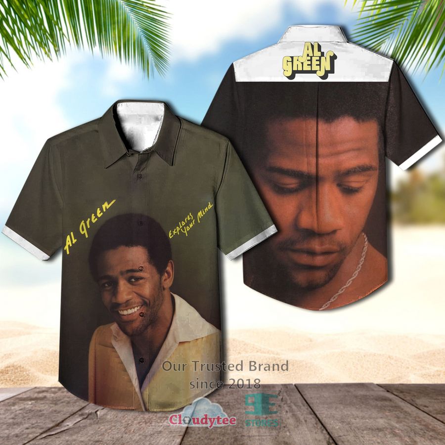 Al Green Green Is Blues Hawaiian Casual Shirt