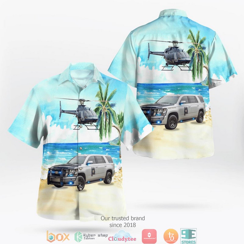 Alabama State Troopers Hawaii 3D Shirt