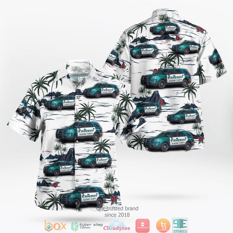 Alachua County Sheriff’s Office Ford Utility Interceptor Hawaiian Shirt