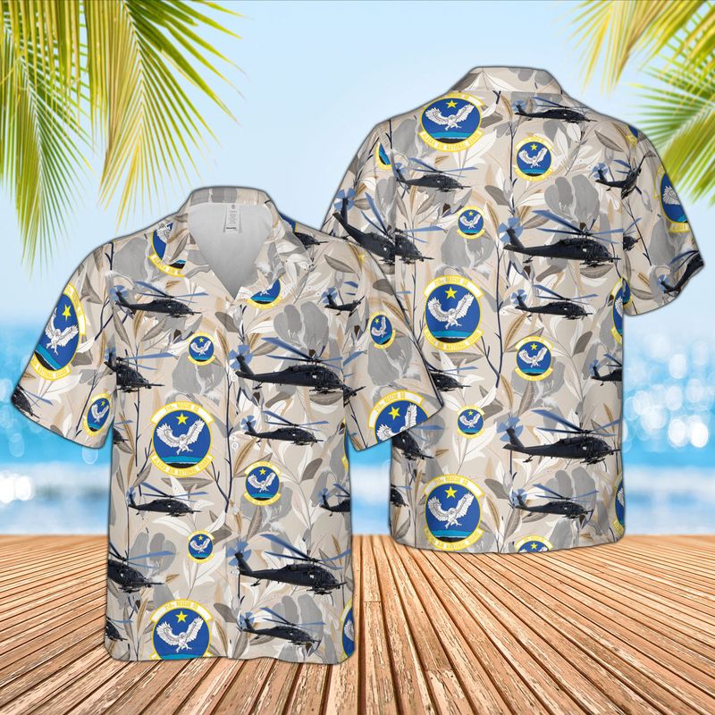 Alaska Air National Guard 176th Wing 144th Airlift Squadron C-17A Globemaster III Hawaiian Shirt