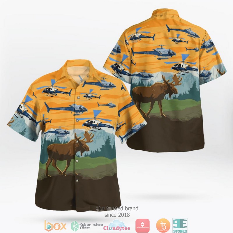 Alaska Airlines Q400 UM Hawaiian Shirt