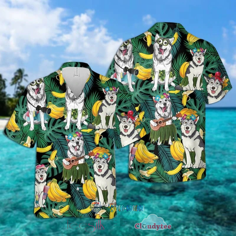 Alaskan Malamute Christmas Hawaiian Shirt For Men Women