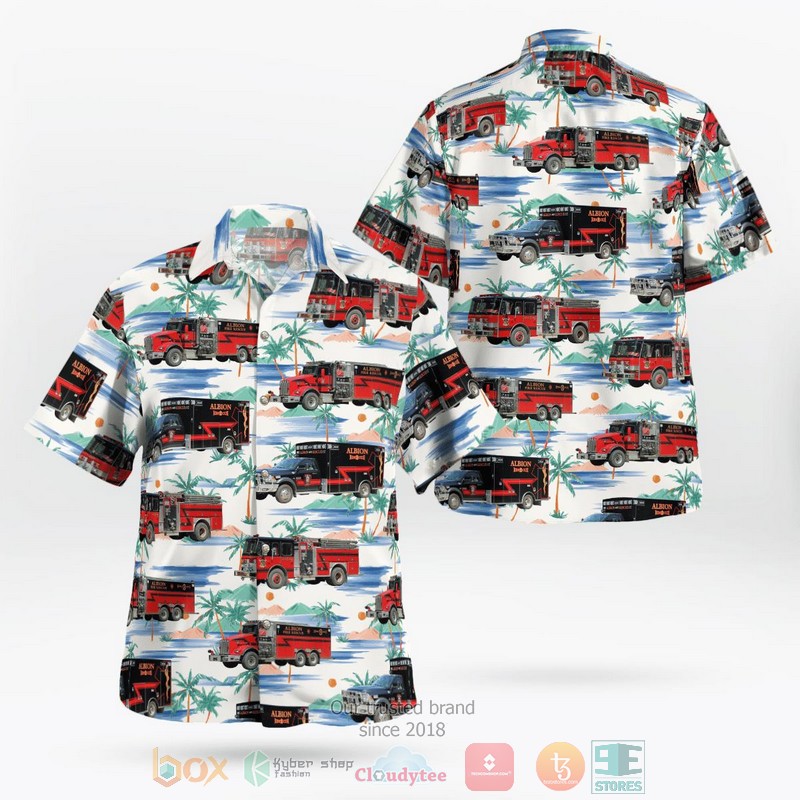 Alberta Health Services Canada Fleet Hawaiian Shirt