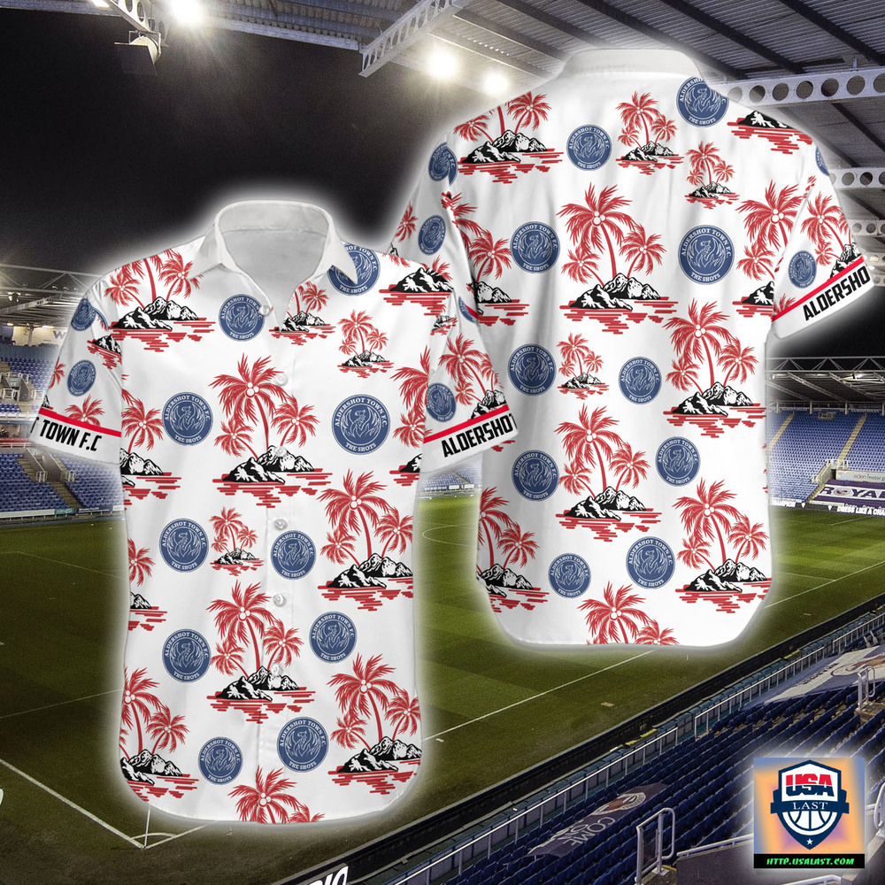 Aldershot Town F.C Hawaiian Shirt