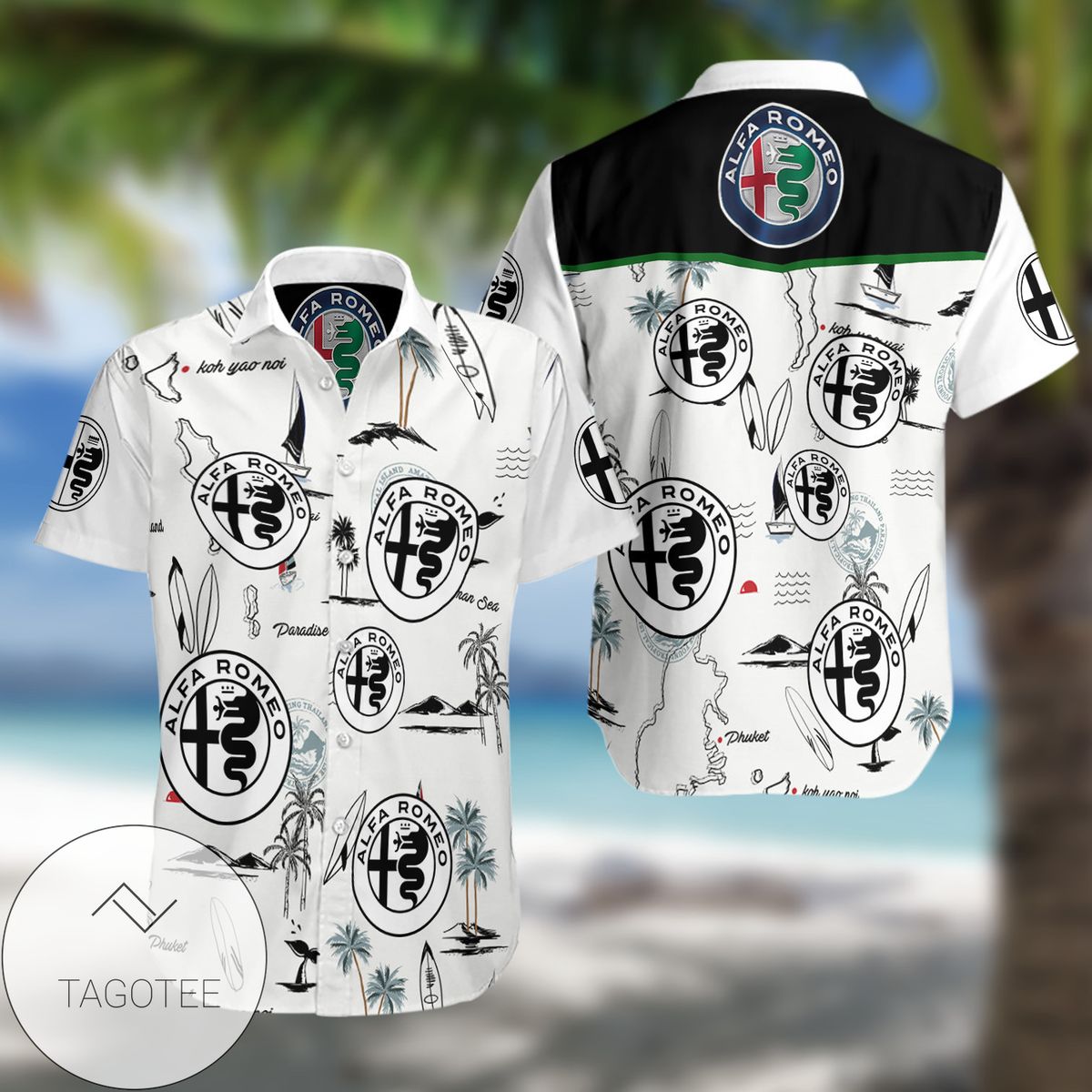 Alfa Romeo Hawaii Shirt