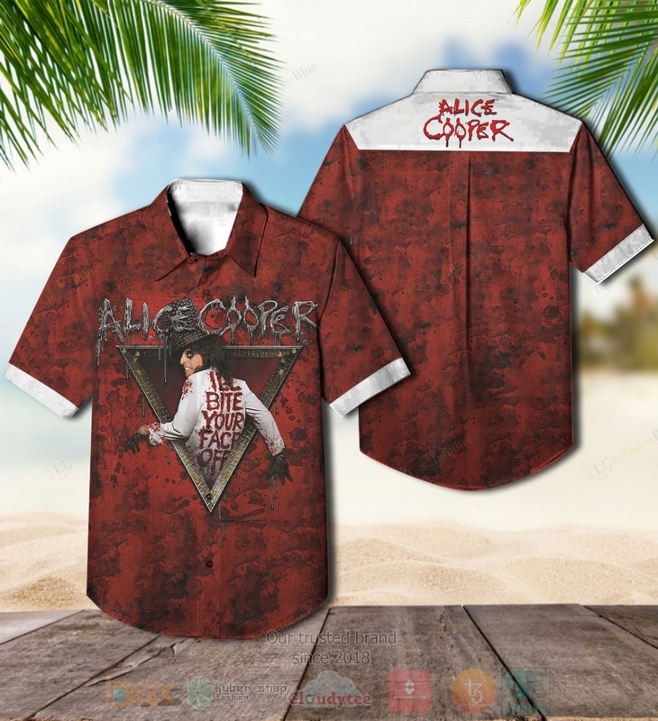 Alice Cooper Band Constrictor Hawaiian Shirt