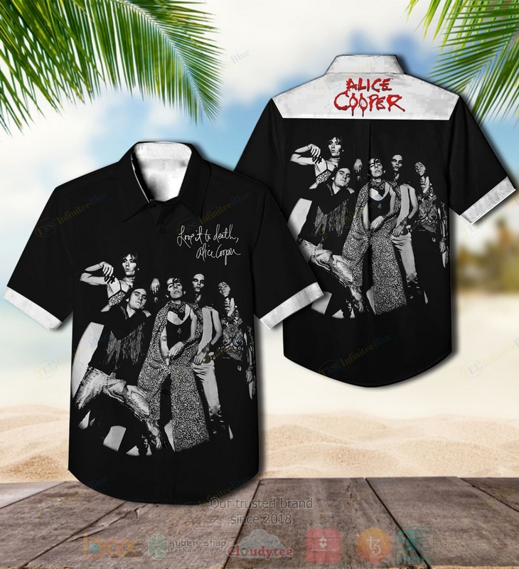 Alice Cooper Band Welcome to My Nightmare Hawaiian Shirt