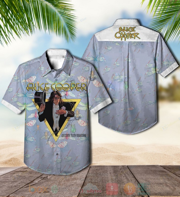 Alice Cooper Band Love It to Death Hawaiian Shirt