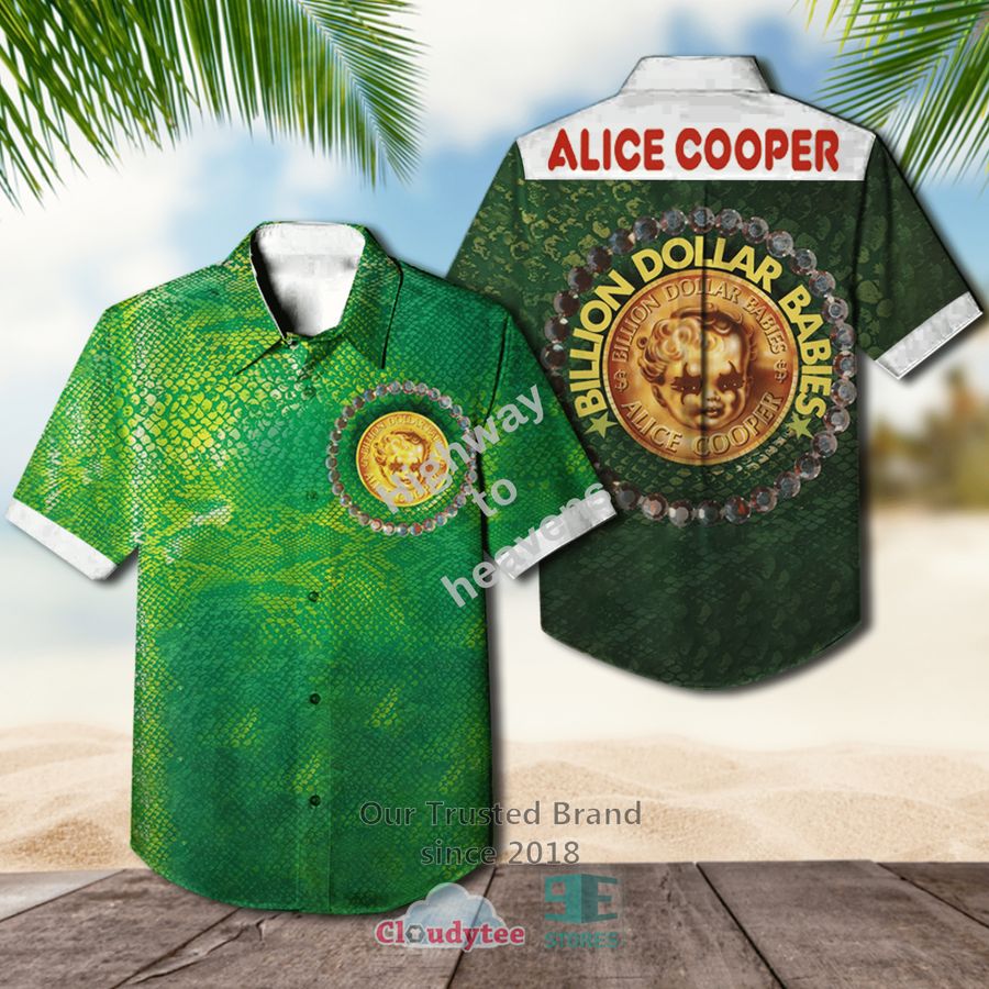 Alice Cooper A Go Go Hawaiian Casual Shirt