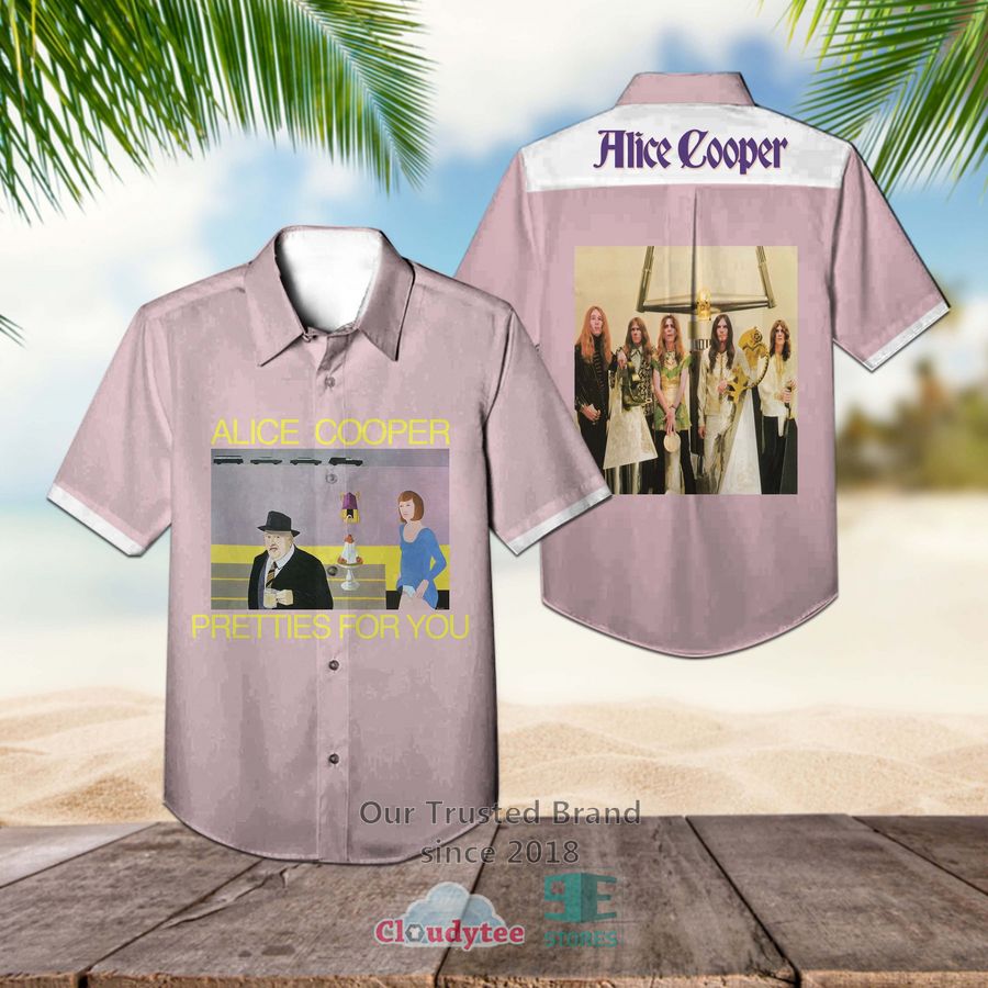 Alice Cooper Love It to Death Casual Hawaiian Shirt