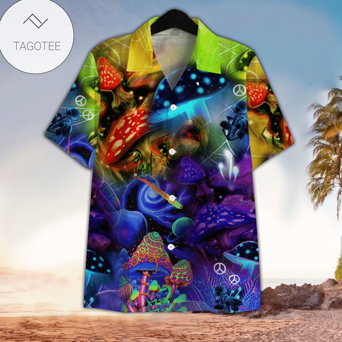 Alien Hawaiian Shirt Alien Money Pattern Navy Blue Hawaii Aloha Shirt