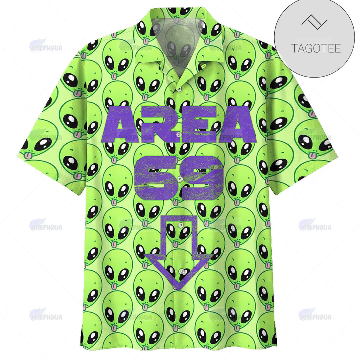 Alien Hawaiian Shirt Alien Wearing Flower Wreath Pattern Purple Pink Hawaii Aloha Shirt