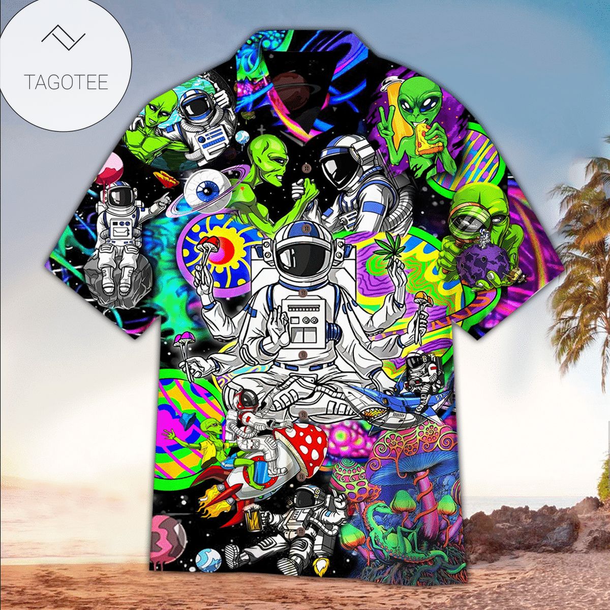 Alien Shirt Alien Hawaiian Shirt For Alien Lovers