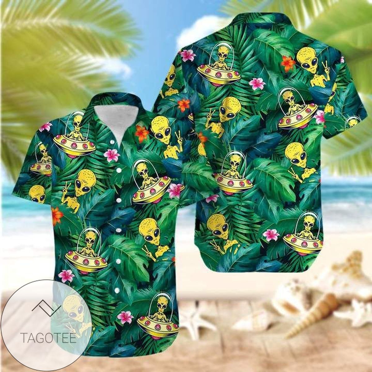 Alien’s Summer Hawaiian Shirt