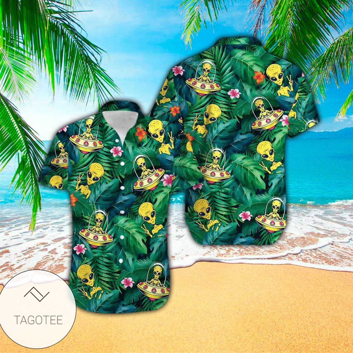 Alien’s Summer Hawaiian Shirt