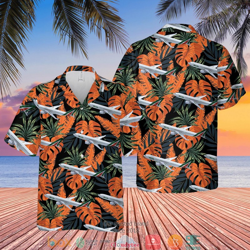 Alitalia Airbus A320-200 Hawaiian Shirt