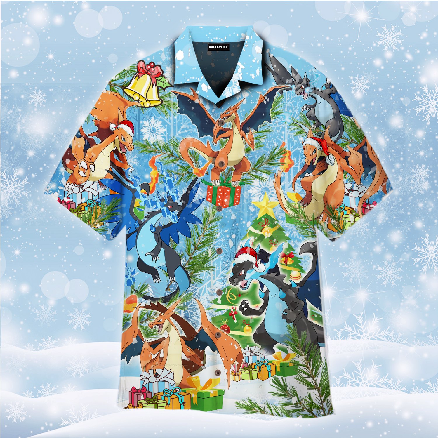 All I Want For Christmas Is A Dragon Hawaiian Shirt For Men Women