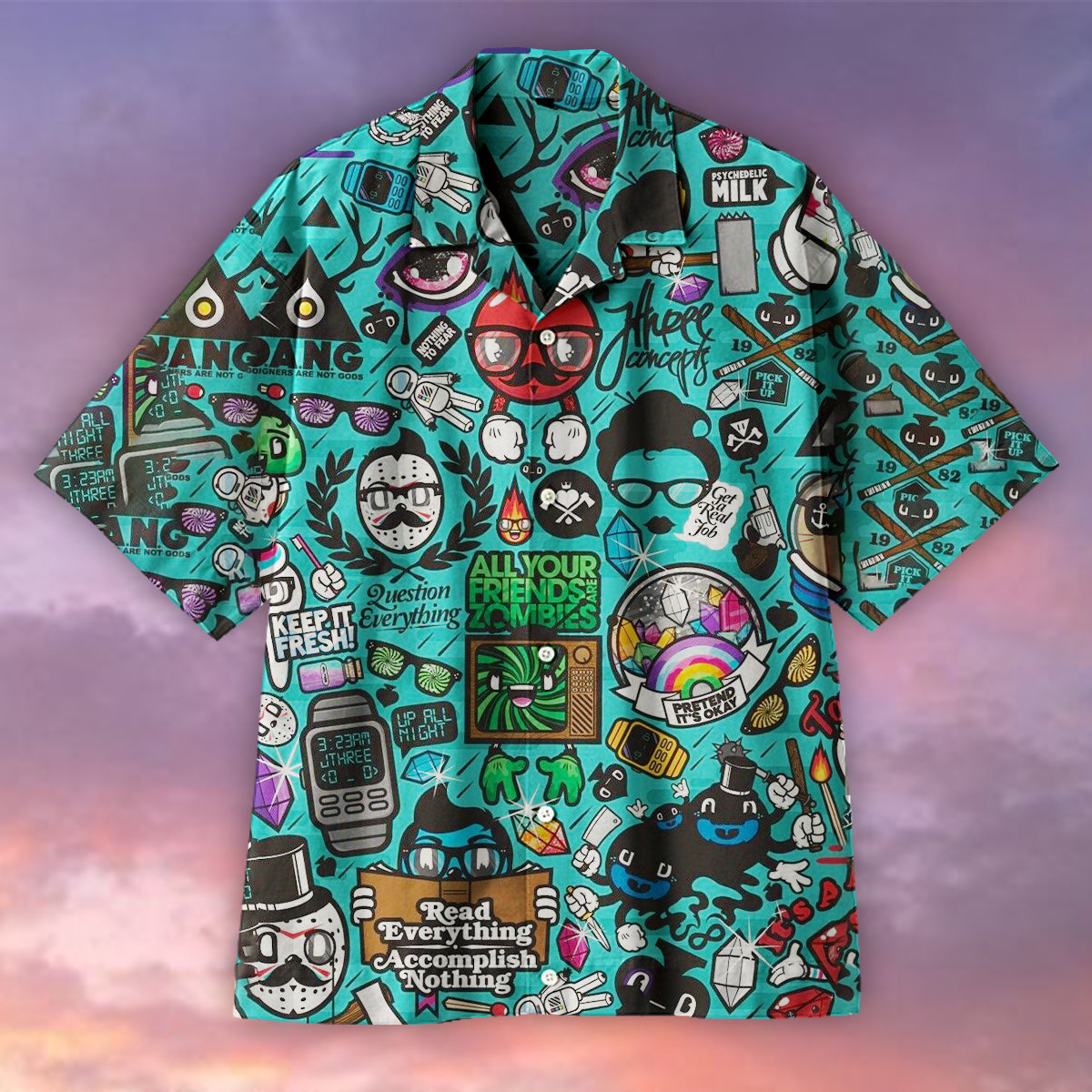 Amazing Hockey Mask Hawaiian Shirt