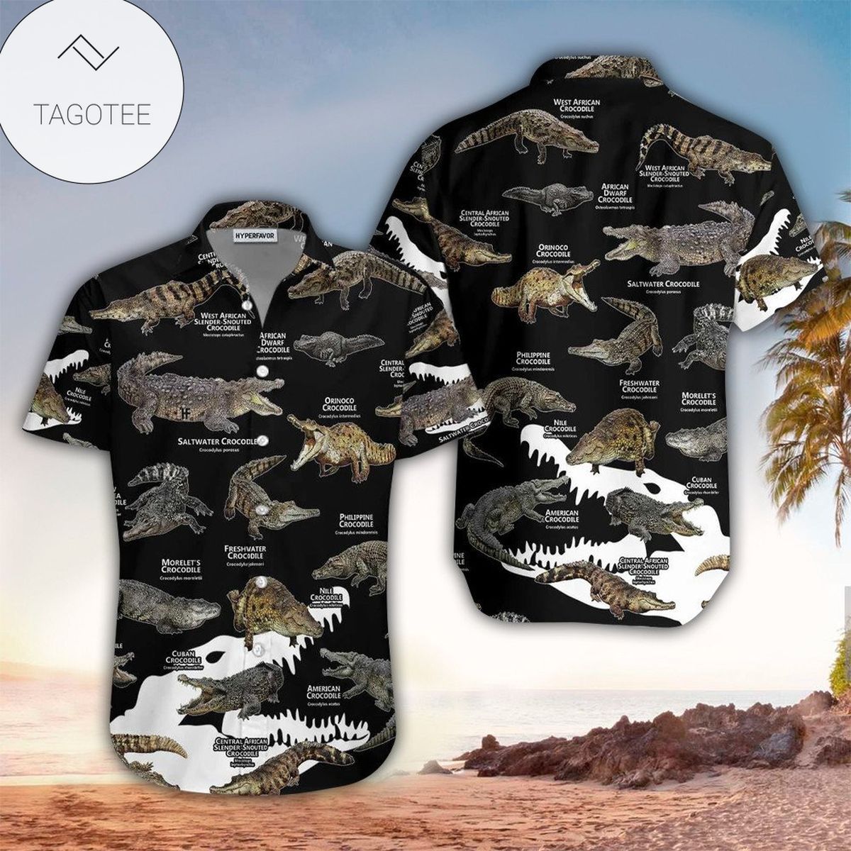 Alligator Hawaiian Shirt Alligator Lover Gifts