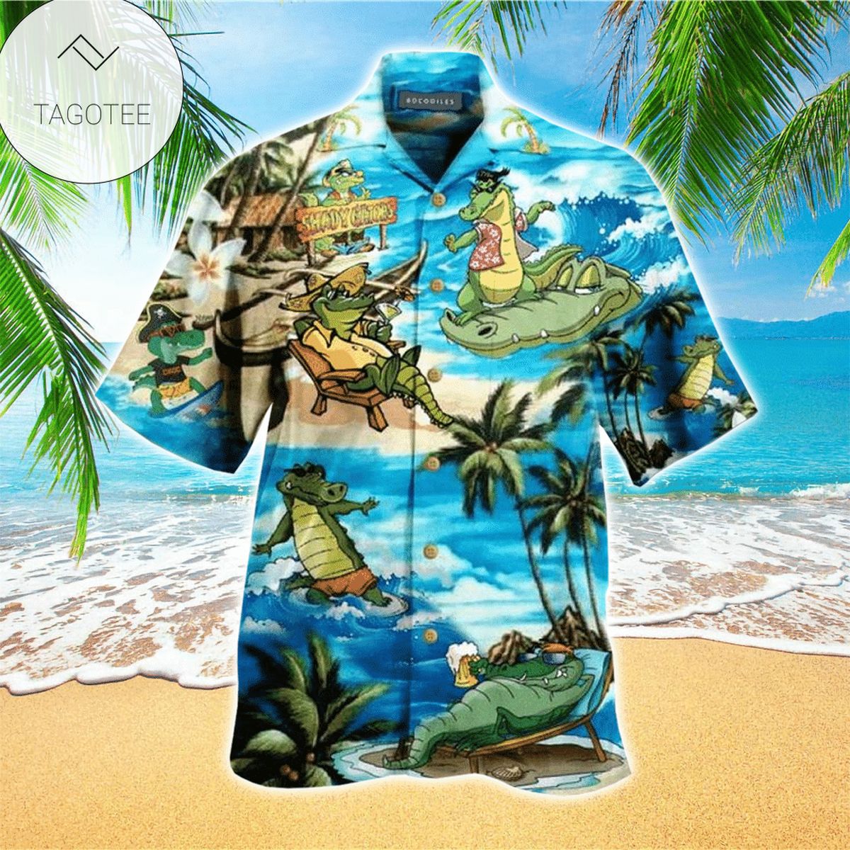 Alligator Hawaiian Shirt Perfect Gift Ideas For Alligator Lover