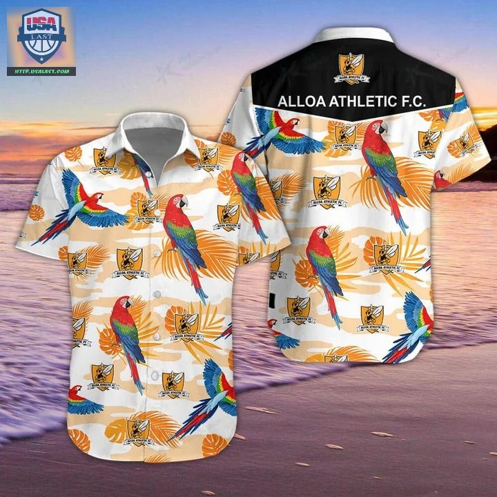 Alloa Athletic F.C Hawaiian Shirt