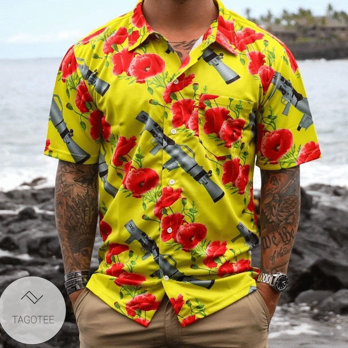 Aloha Canna Mp7 Hawaiian Shirt