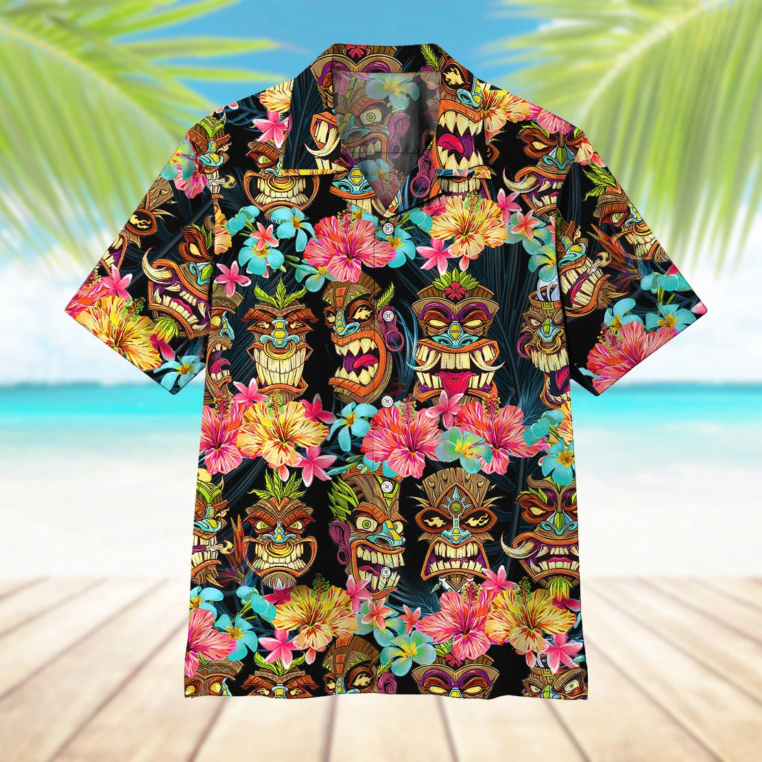 Aloha Golden Retriever Colorful Nice Design Hawaiian Shirt For Men Women