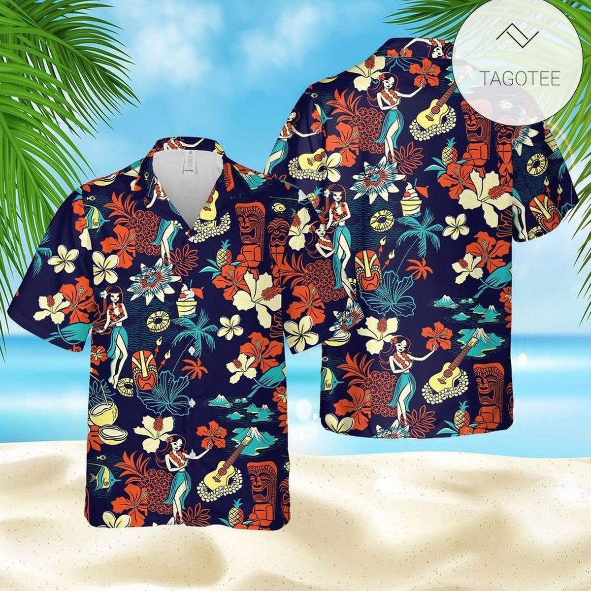 Aloha Funny Chicken Hawaiian Shirt