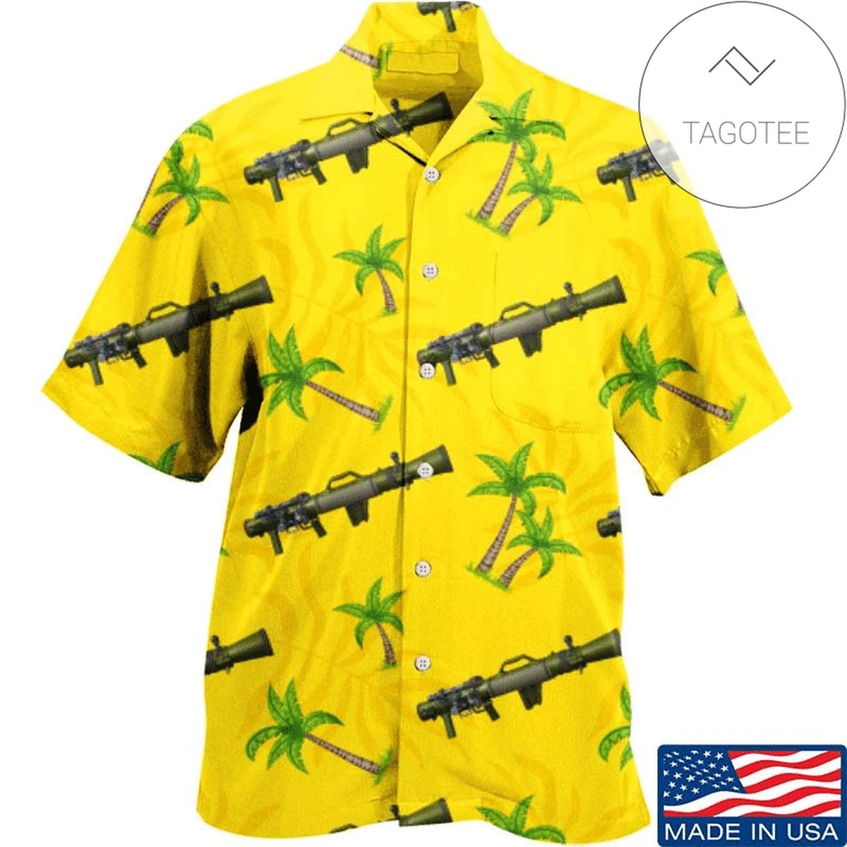 Aloha Palm Tree Carl Gustaf Hawaiian Shirt