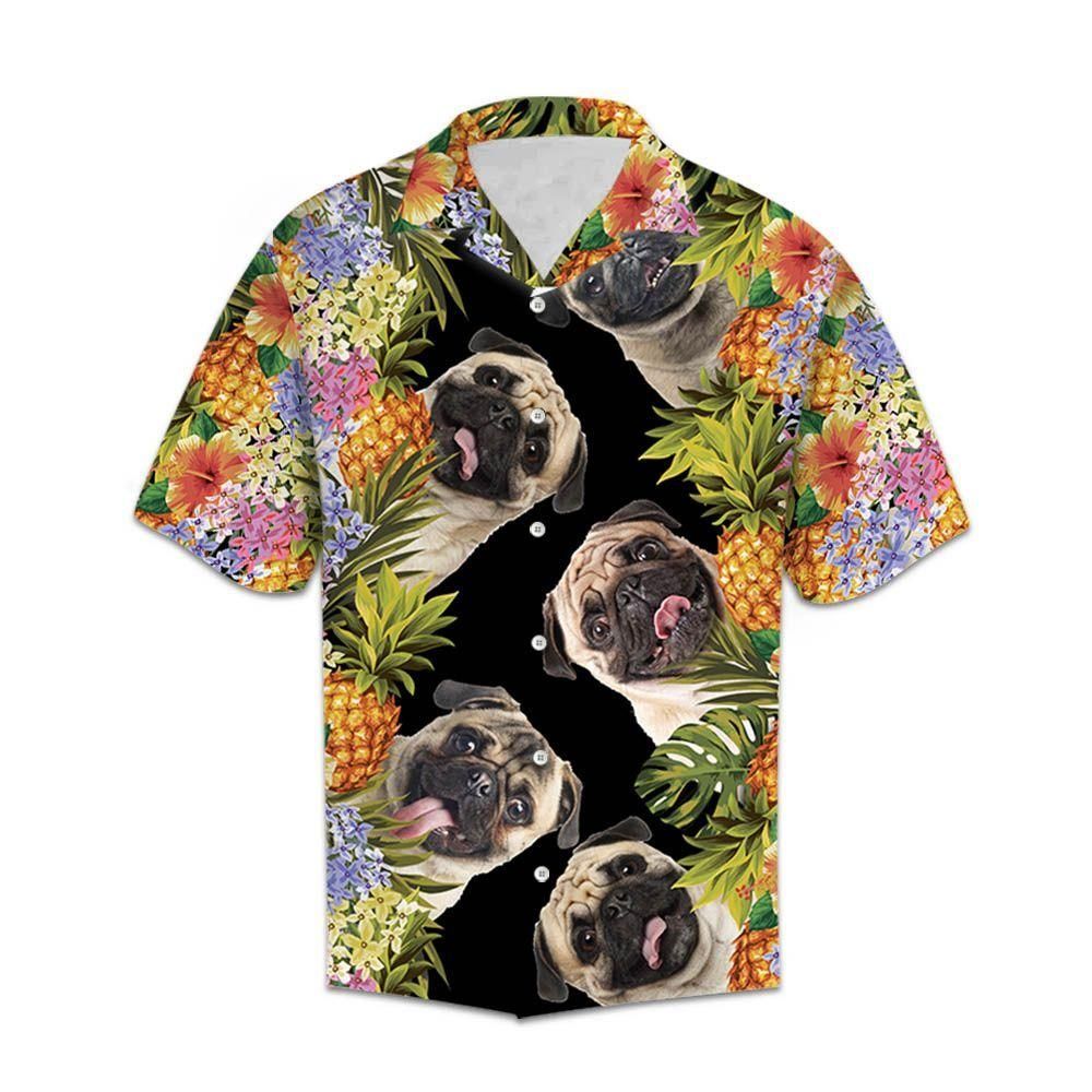 Aloha Pineapple Skull Hawaiian Shirt