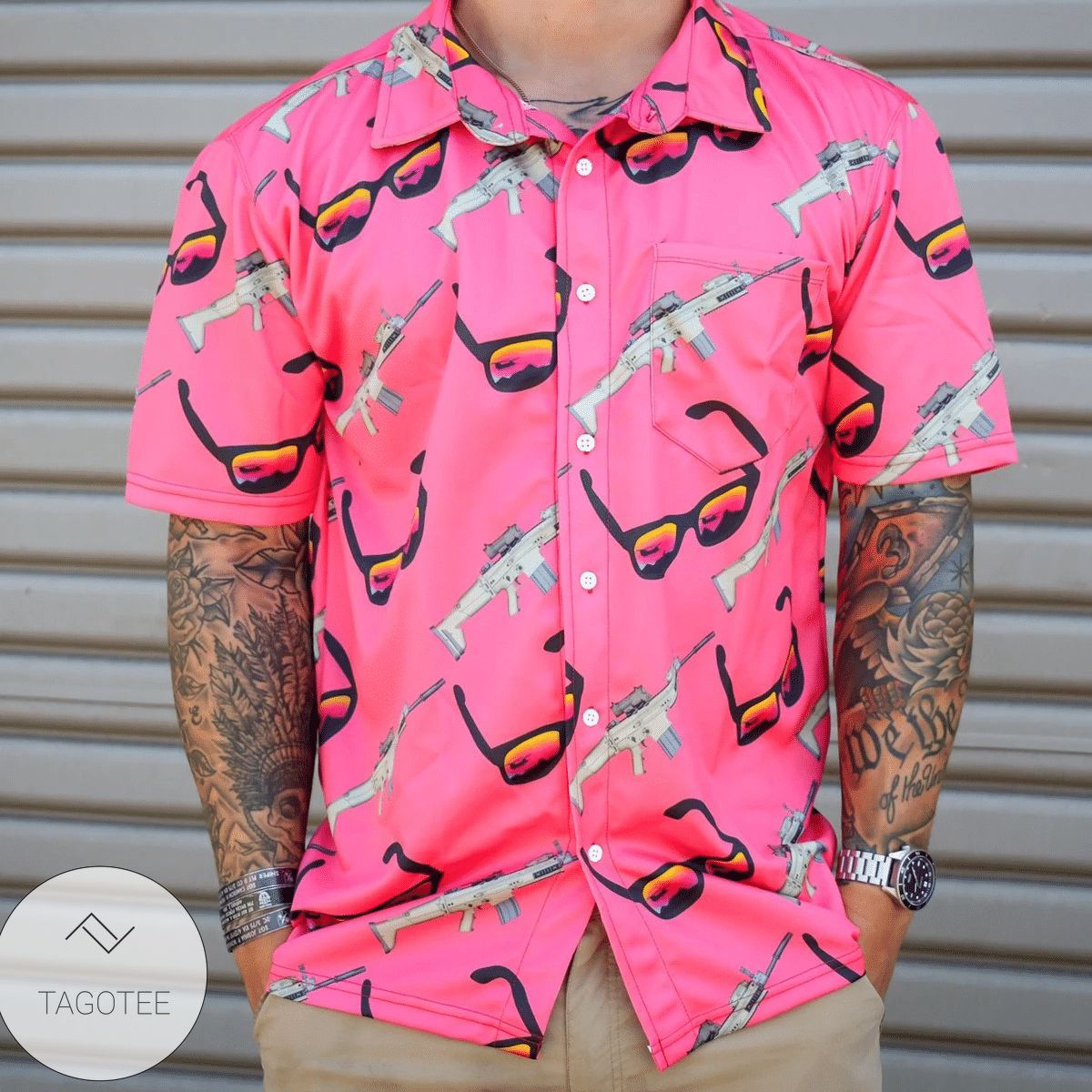 Aloha Shirt Awesome French Bulldog Hawaiian Shirt