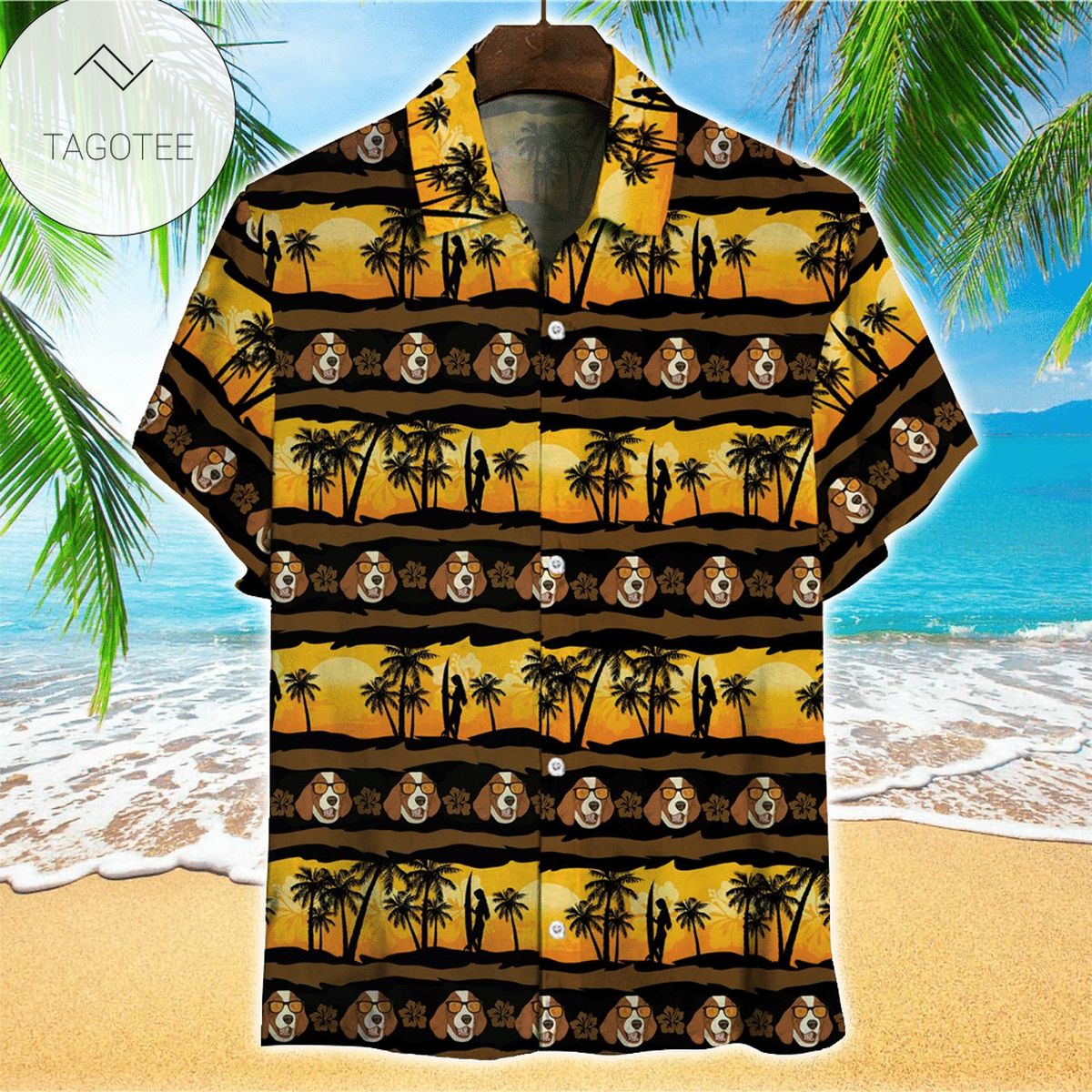 Aloha Tiki Tiki Awesome Colorful Hawaiian Shirts