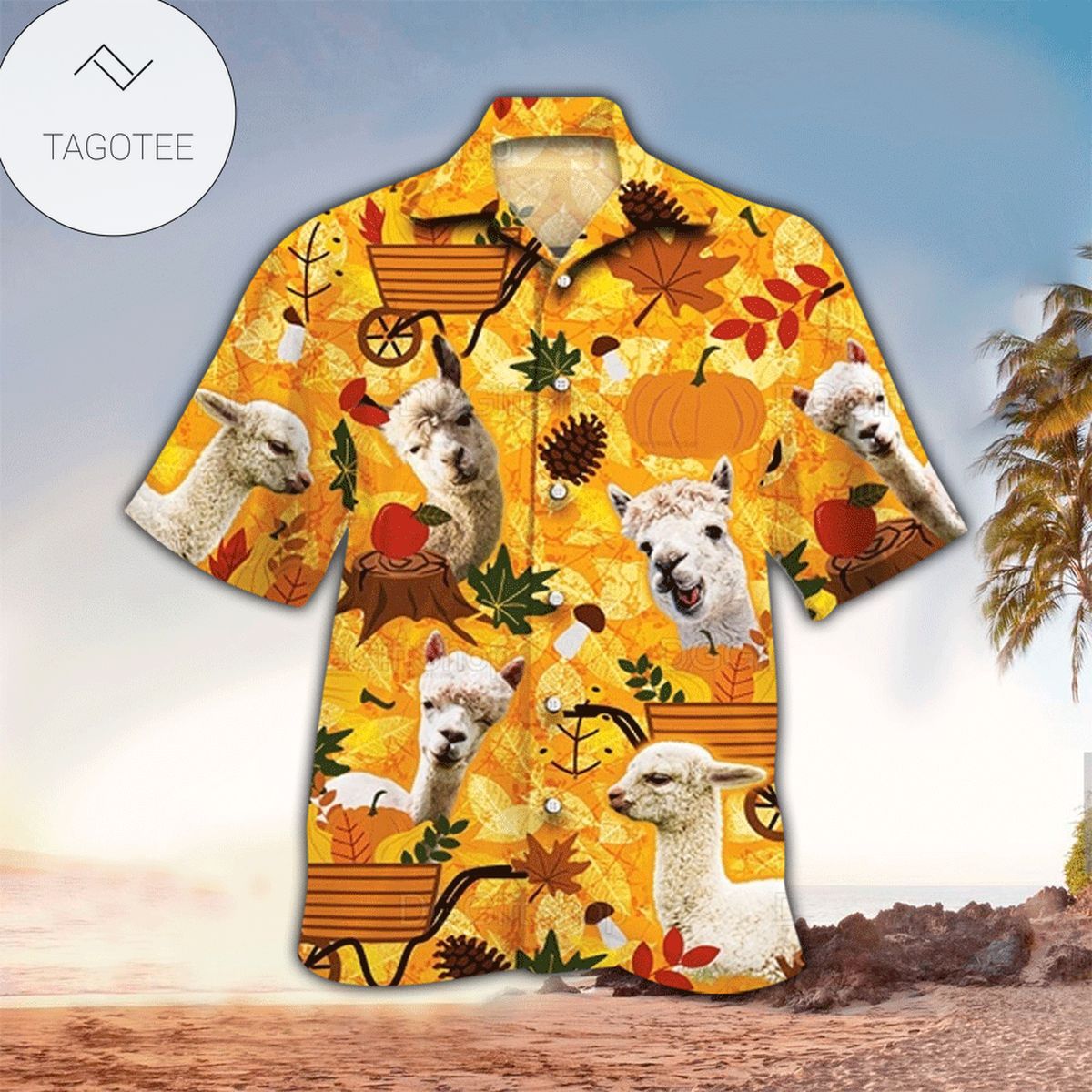 Alpaca Hawaiian Shirt Alpaca Lover Gifts