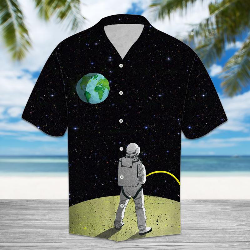 Amazing Astronauts Hawaiian Shirt For Men Women