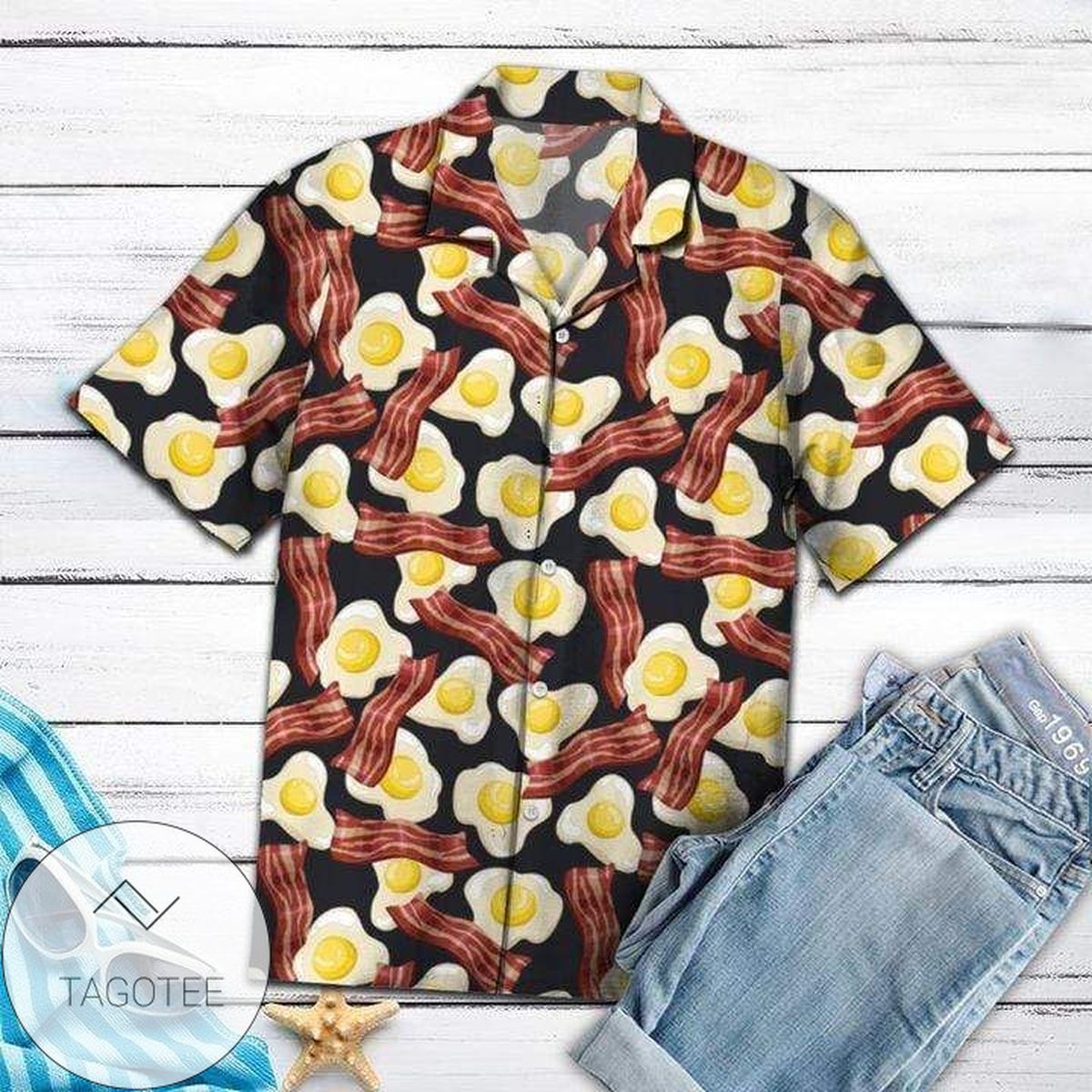 Amazing Anubis And The Pyramid Ancient Egypt Unisex Hawaiian Shirts