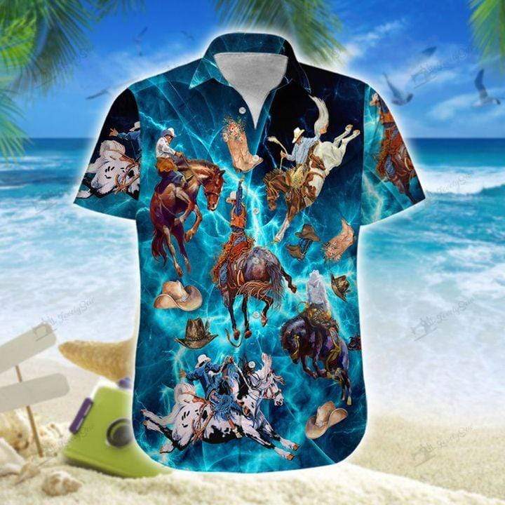 Amazing Blue Dragon Hawaiian Aloha Shirt For Men Women