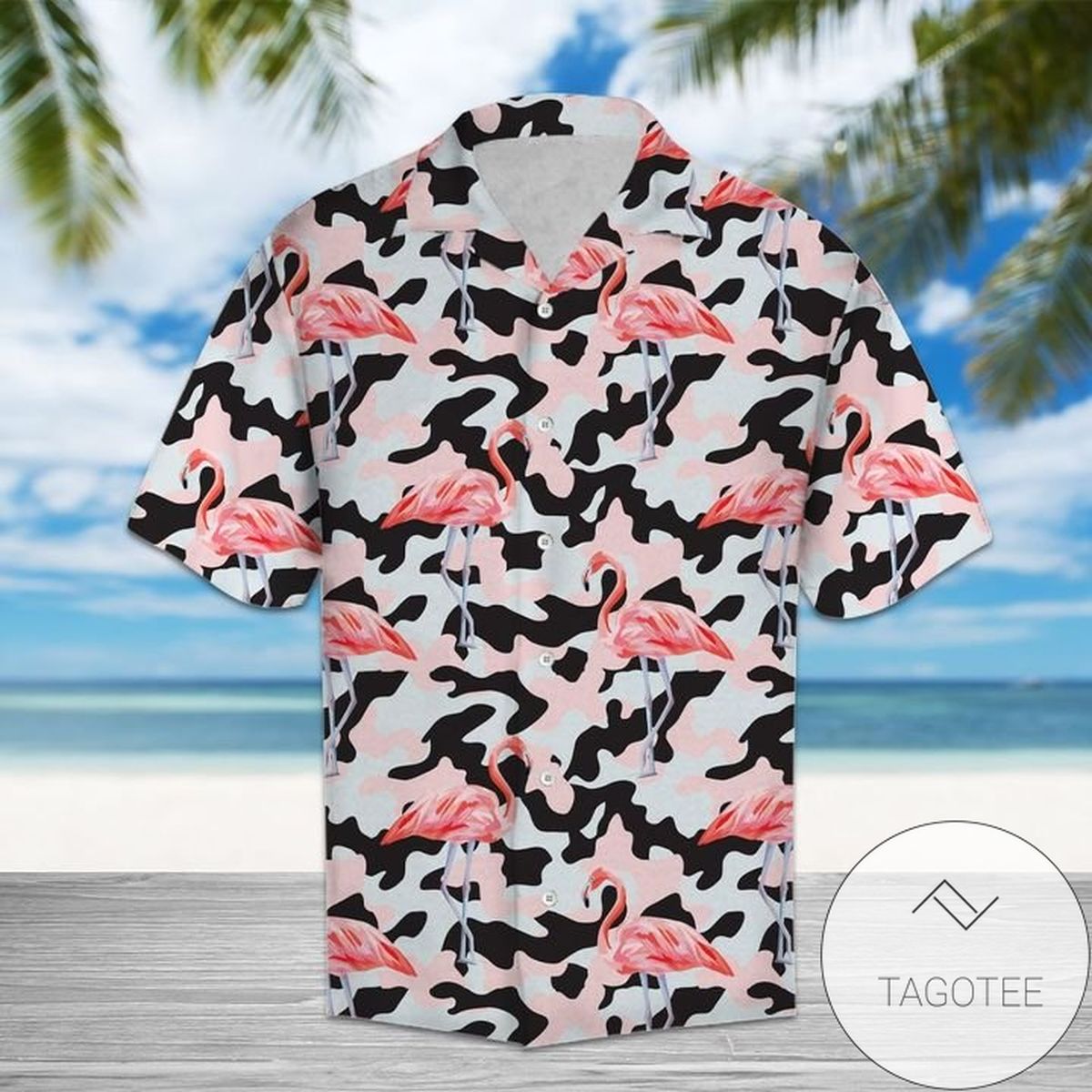 Amazing Camo Us Marine Corps Veteran Eagle Unisex Hawaiian Shirts