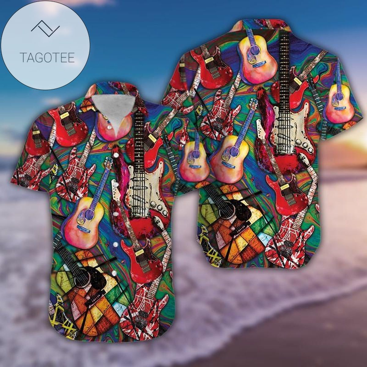 Amazing Colorful Dinosaurs In Jurassic World Hawaiian Aloha Shirts