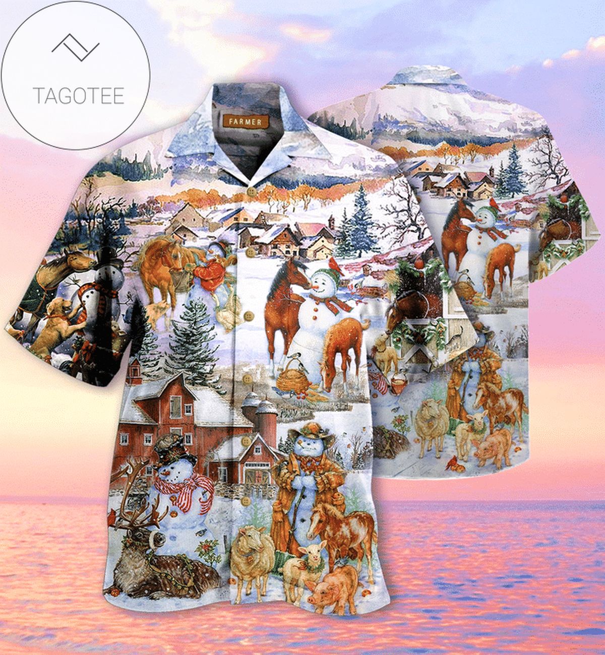 Amazing Farm Heifer Lover Hawaiian Aloha Shirts H