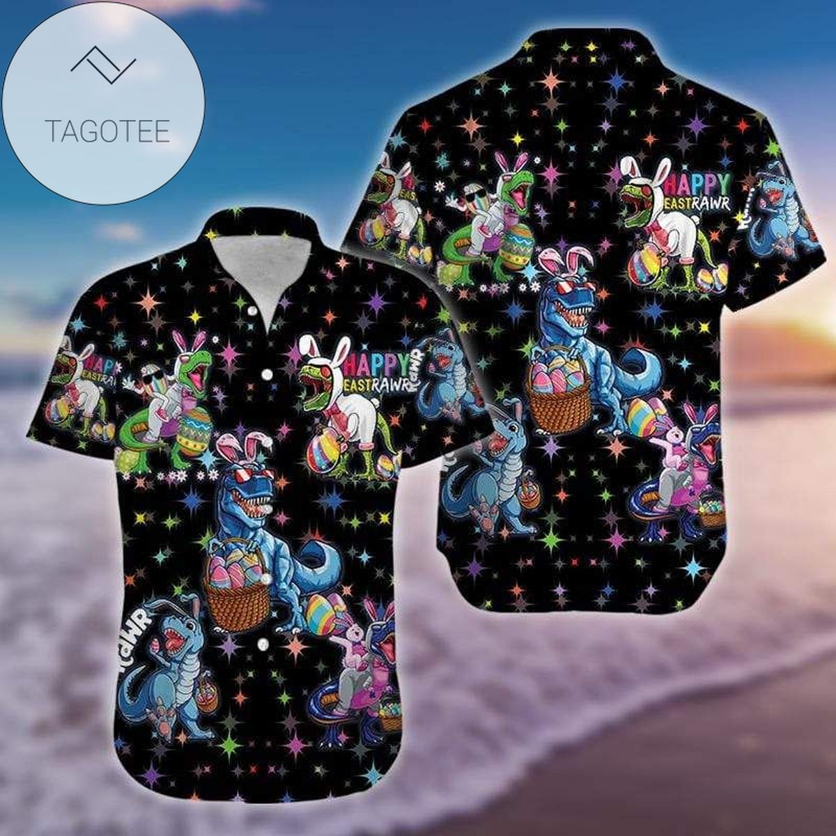 Amazing Happy Farm Hawaiian Aloha Shirts