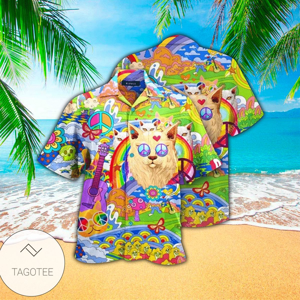 Amazing Hippie Goa Unique Art Hawaiian Shirt